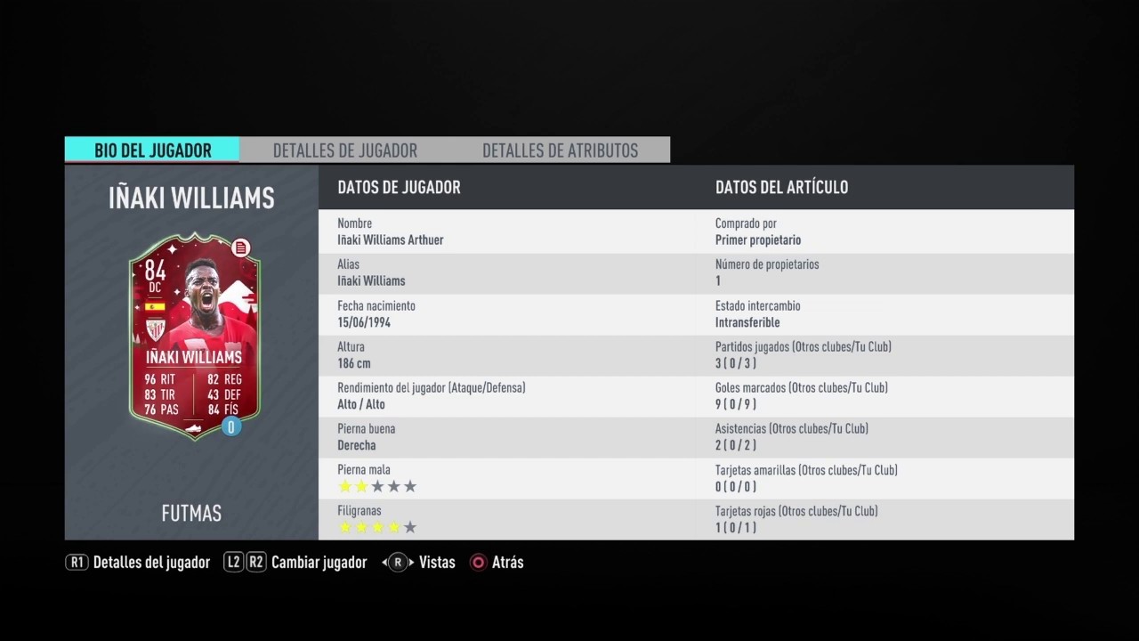 REVIEW I&Ntilde;AKI WILLIAMS FUTMAS | &iquest;VALE LA PENA?