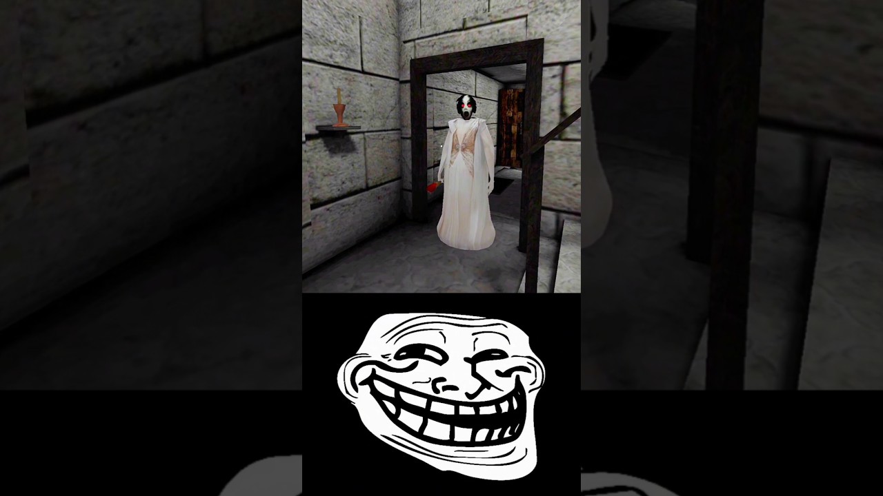 Granny Slendrina X Door Escape Trollface Edit 😈🔥 