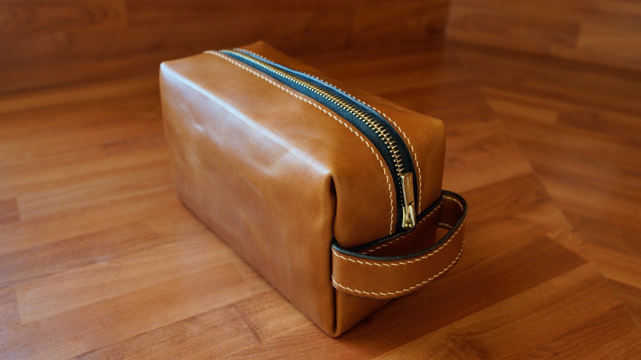 Making an EASY Dopp Kit w/ PDF Pattern | DIY | ASMR