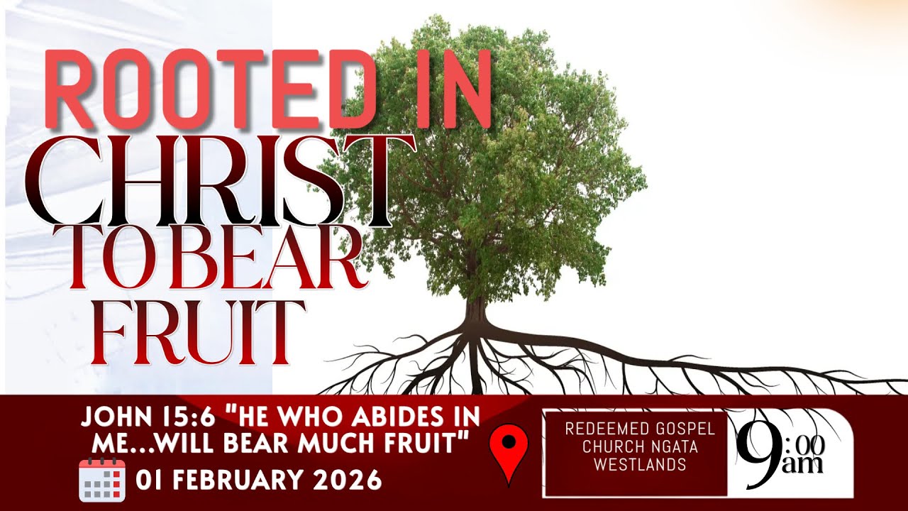 Rooted in Christ to bear fruit| Pst Wester| 1st Service| 1 FEB 2026