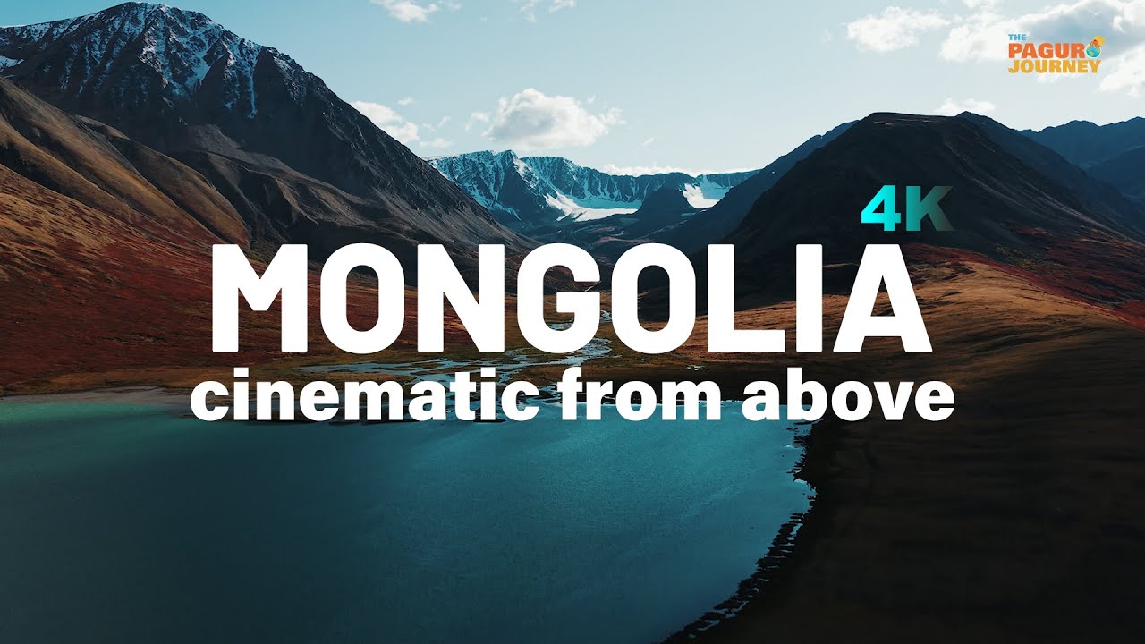 Mongolia: A Silent Cinematic Journey From Above | Altai Mountains, Tavan Bogd & Gobi Desert (4K)