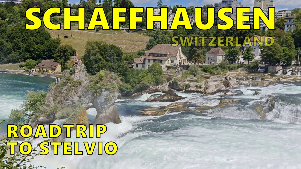 #5 Visiting SCHAFFHAUSEN RHEINFALL, riding through BLACK FOREST, hotel in VIANDEN Luxemburg