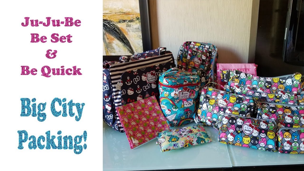 Ju-Ju-Be Be Set and Be Quick | Packing for the Big City! (Sanrio Hello Friends) 