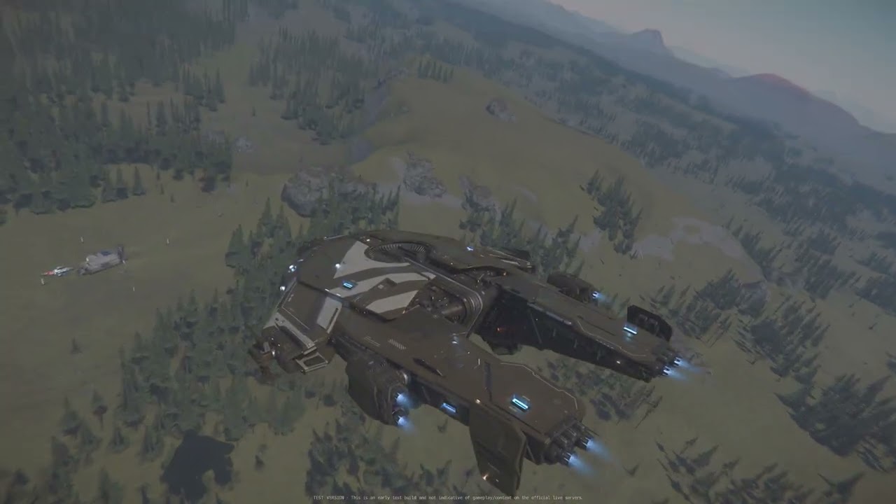 Star Citizen Alpha 4.3.2 PTU - Frontier Fighters Finale - Destory MedGel Recharge Station (4K HDR)
