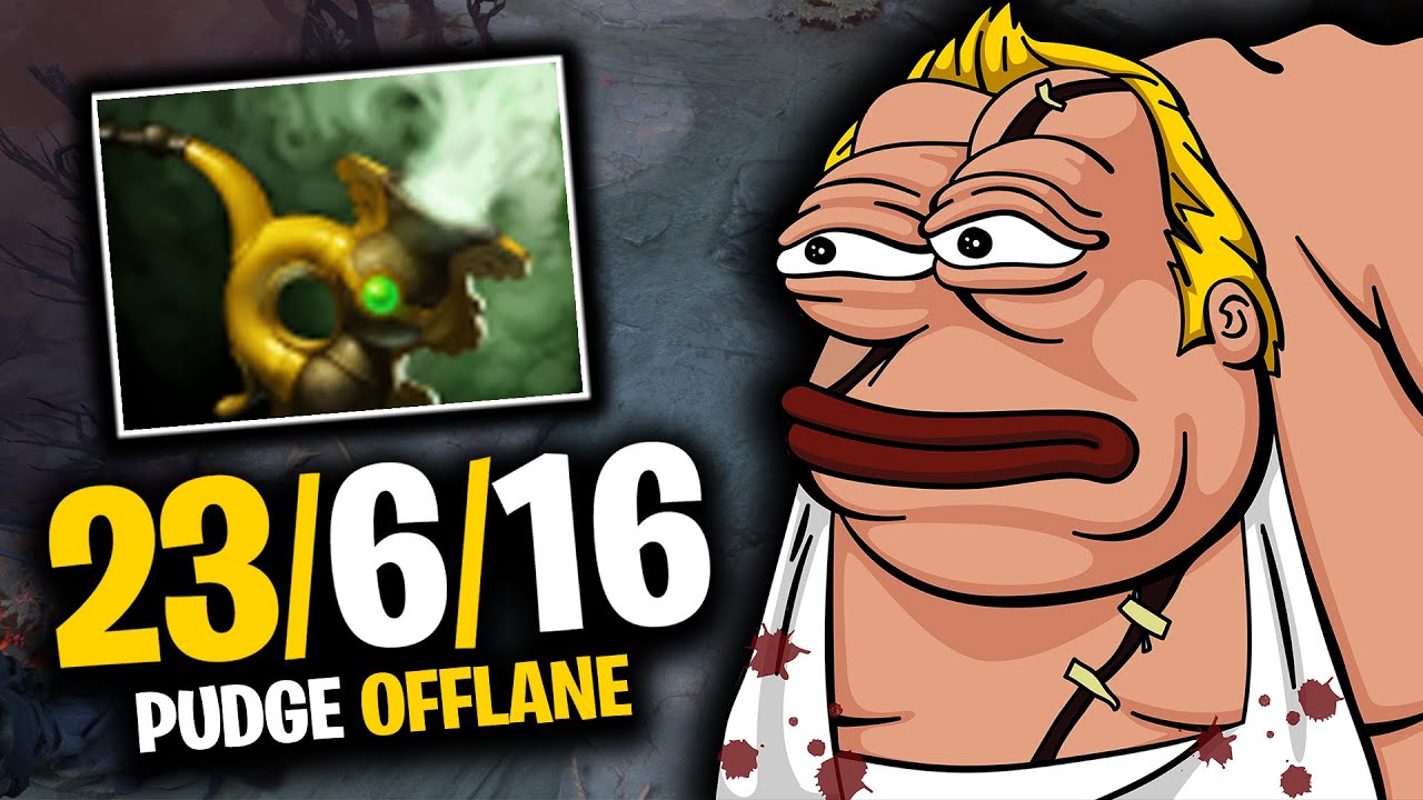 LET ME TANK!!! TANKY Pudge Offlane Always Surrounded By 3-4 Enemy Heroes | Pudge Official