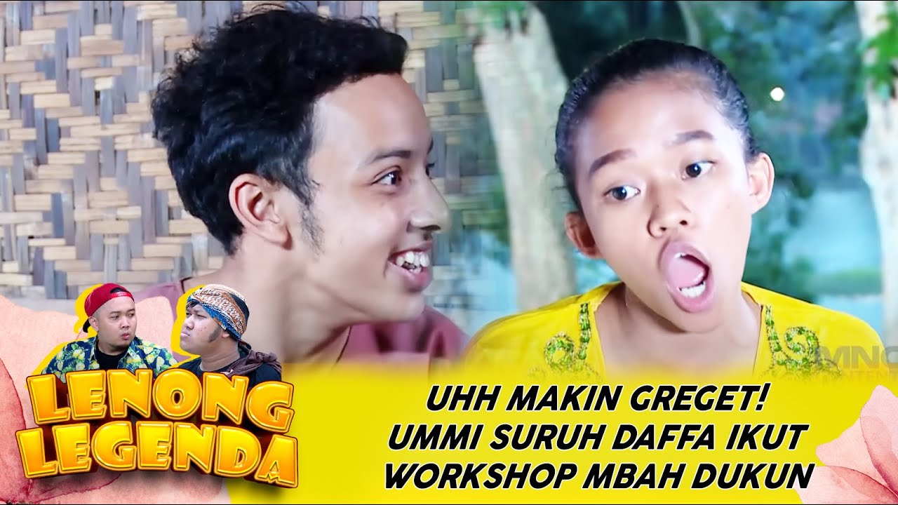 UHH MAKIN GREGET! UMMI SURUH DAFFA IKUT WORKSHOP MBAH DUKUN - LENONG LEGENDA
