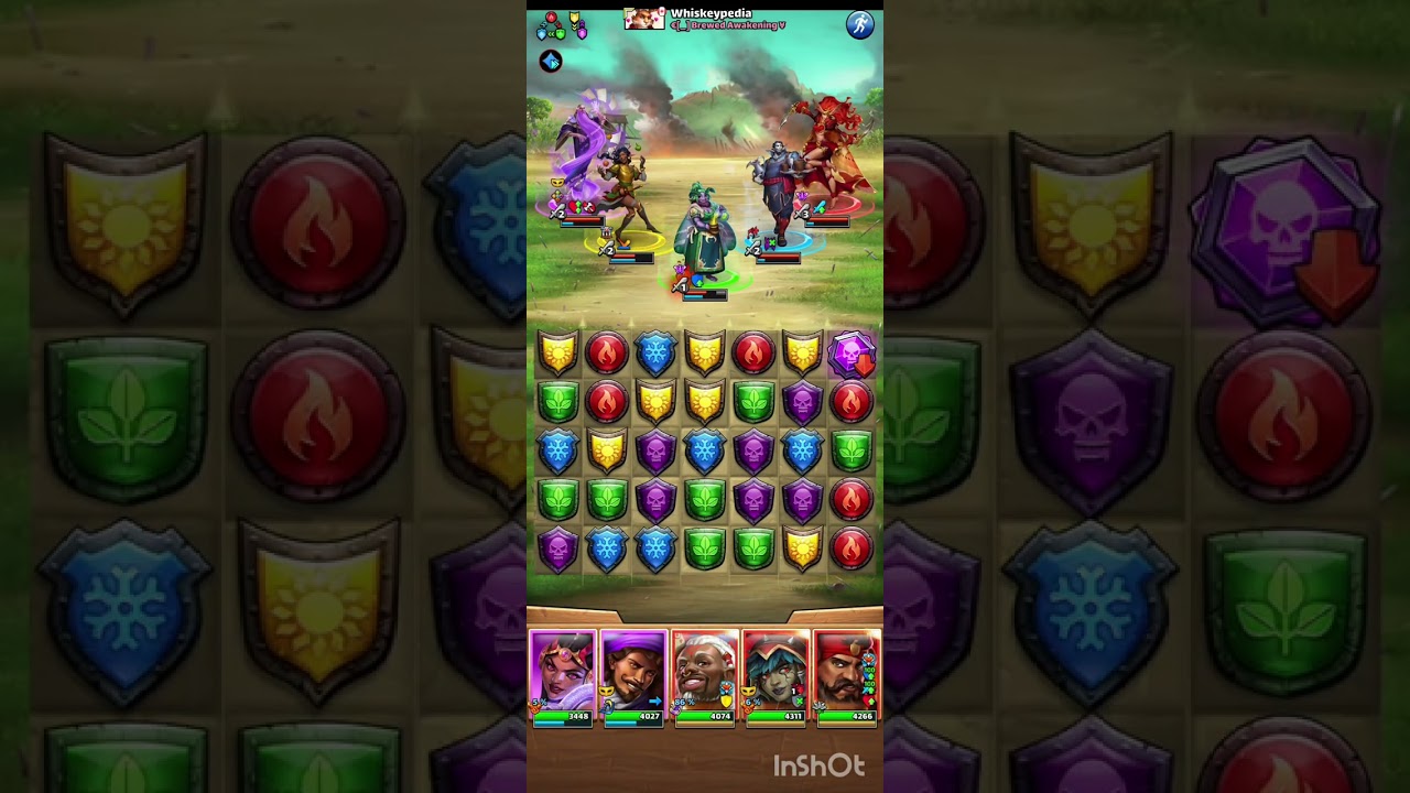 Alliance war vs Brewed Awakening // Empires and puzzles // Virtual Warrior 