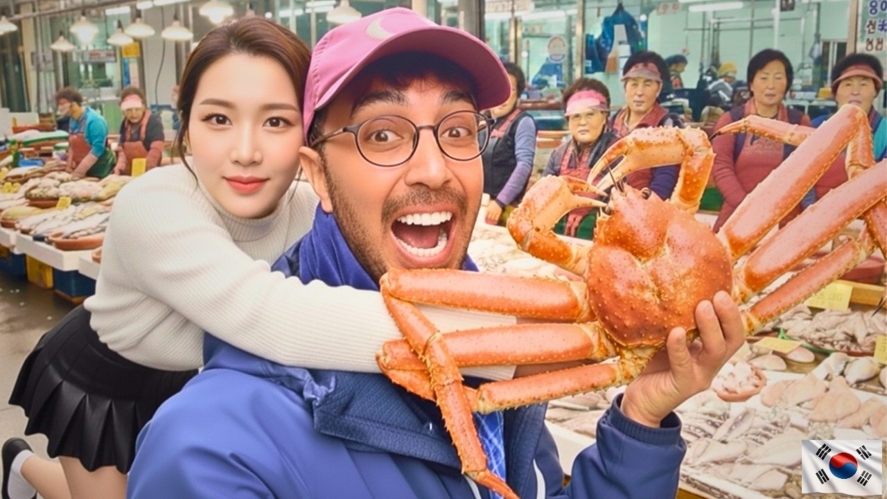 Sonunda Japon Eşime Kavuştum!! DEV YENGEÇ YEDİM Busan, Seul, Tokyo Gezim