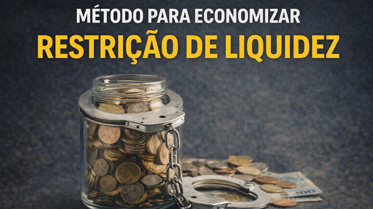 MÉTODO PARA TE AJUDAR A ECONOMIZAR: RESTRIÇÃO DE LIQUIDEZ