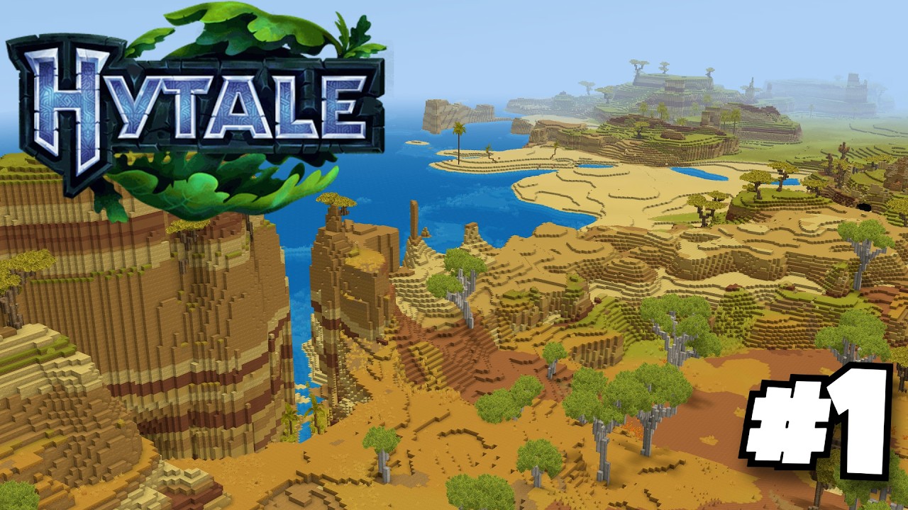 Prvé video z HYTALE!!! | Hytale Let's Play #1