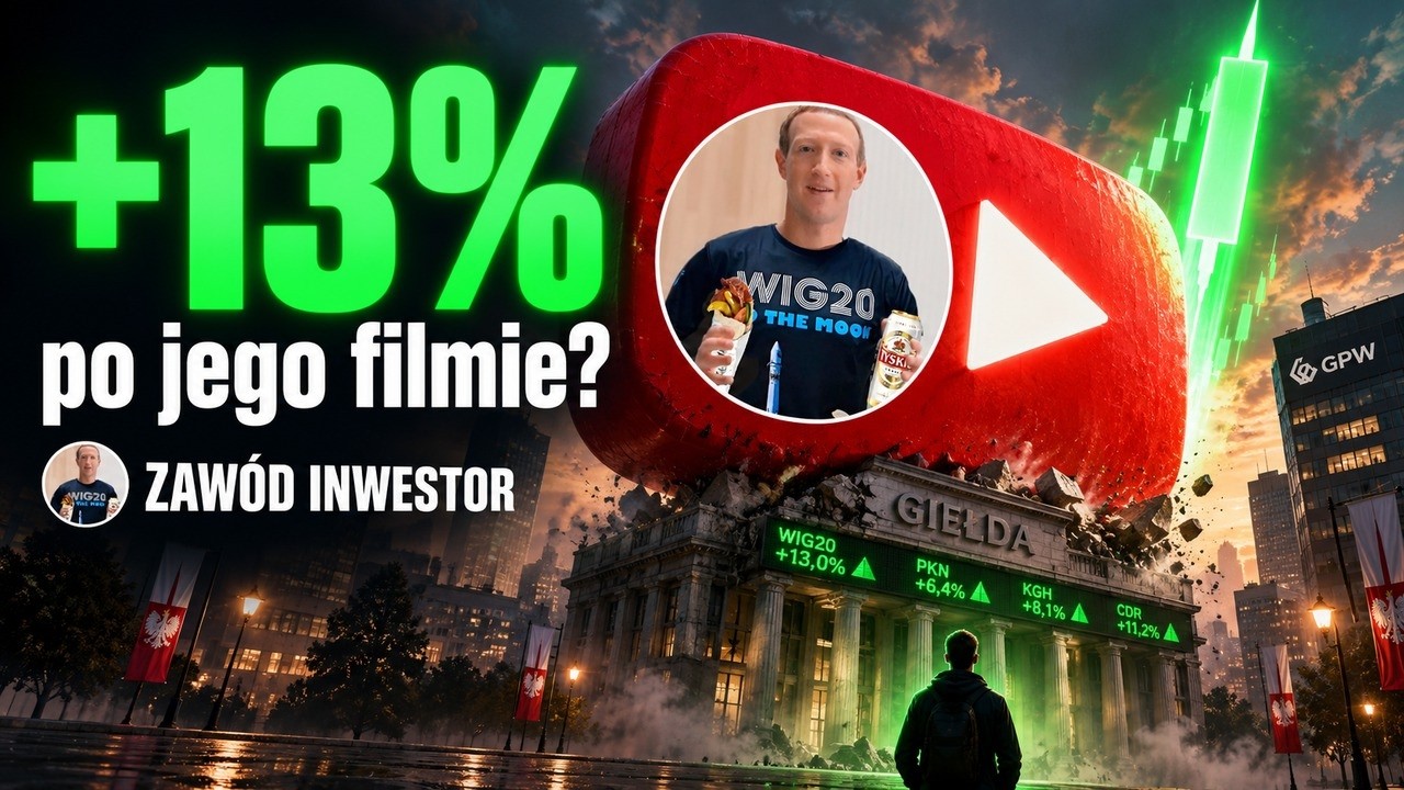 Czy Zaw&oacute;d Inwestor porusza kursem sp&oacute;łek? Sprawdziłem wszystkie jego 291 film&oacute;w