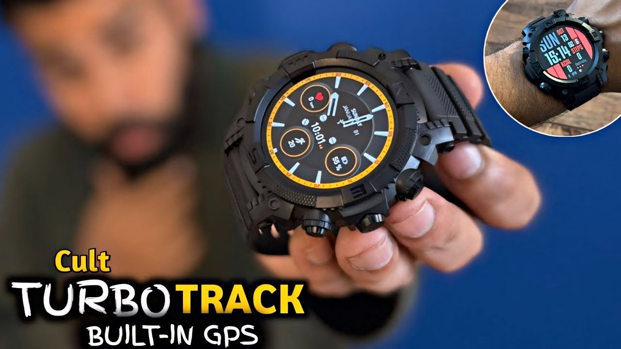 Cult TARBO Track smartwatch unboxing & Review⚡️1.39 inches HD Display with Built in GPS