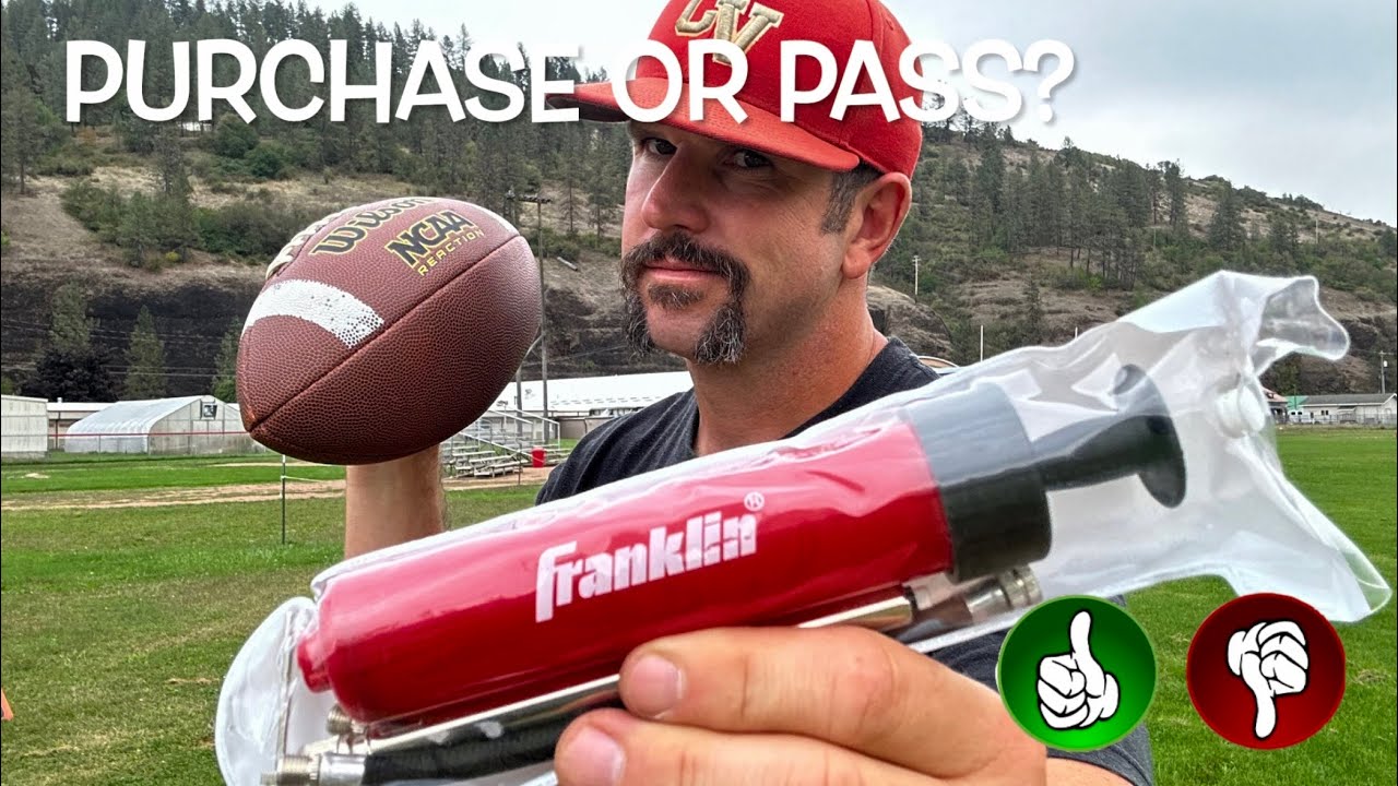 Coach Reviews & Field Tests the Franklin Sports Ball Pump Kit