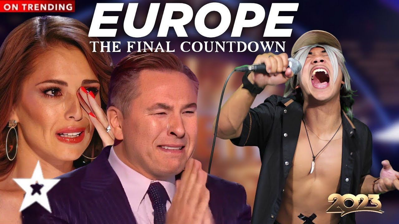 Very Extraordinary Singing Song The final countdown Making The Jury Cry Hysterically AGT 2023