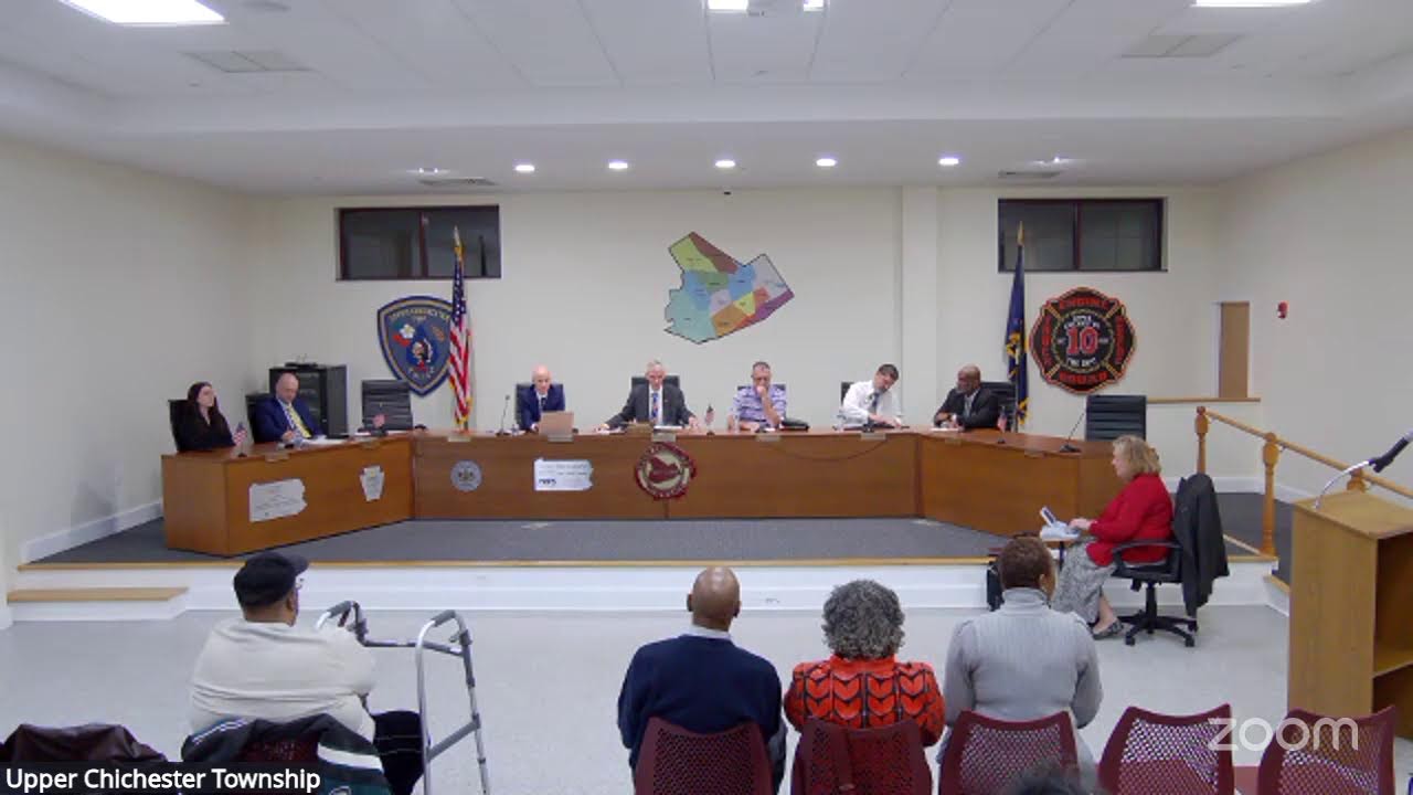 Upper Chichester Township's Reorganization Meeting