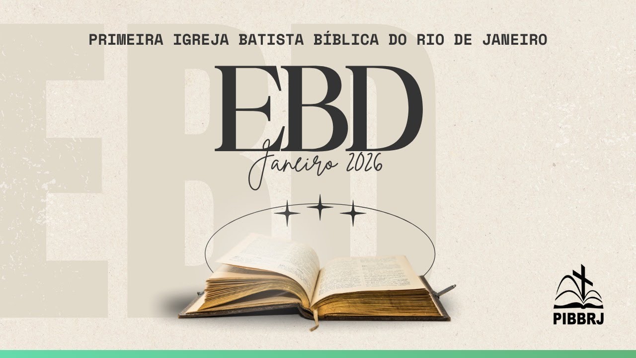 EBD - Disciplina dos filhos - 18.01.2026