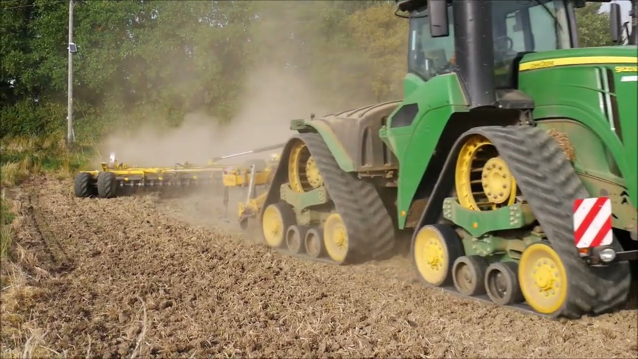 JD 9RX 620 with Bednar 12.4m Swifterdisc & Grange Track Eradicator plus some X9's