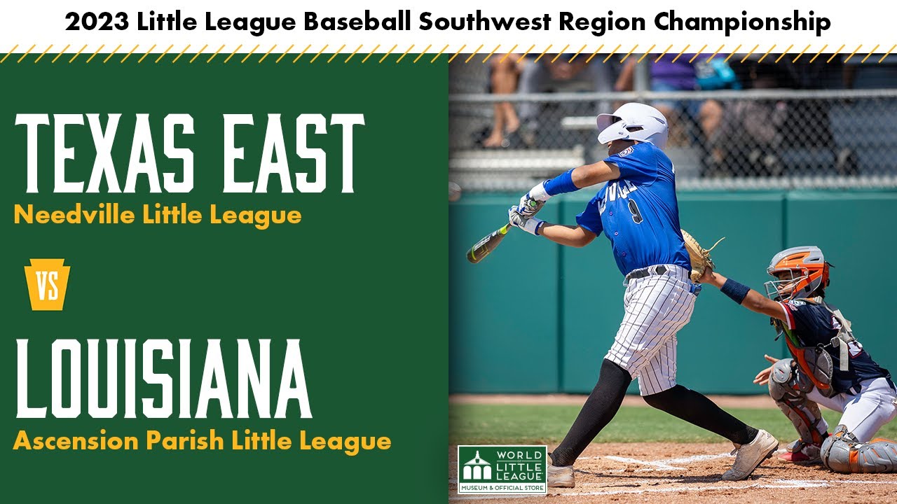 2023 Little League Baseball Southwest Region Championship: Texas East vs Louisiana