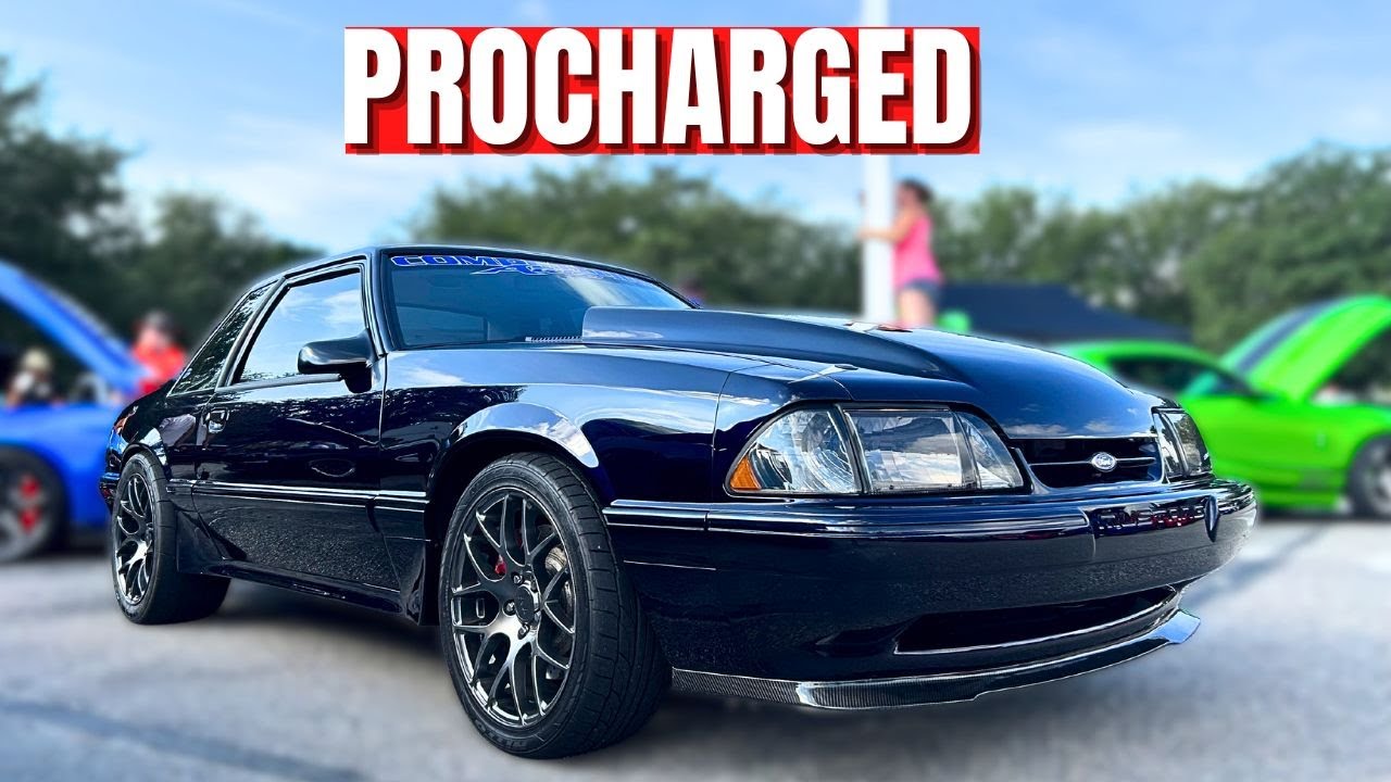 DART 363 PROCHARGED FoxBody NOTCHBACK // Купе Raven Mustang