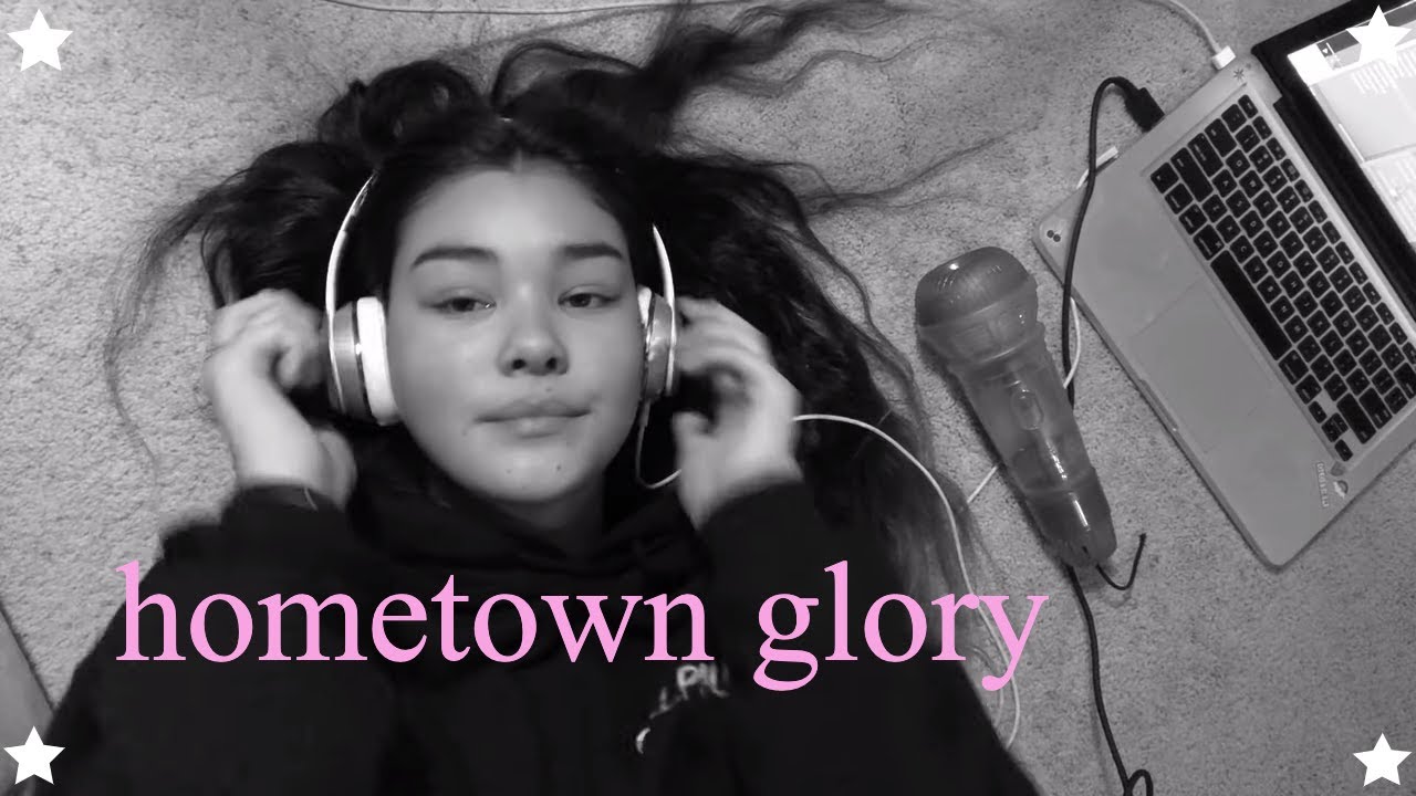 hometown glory cover by adele on my floor