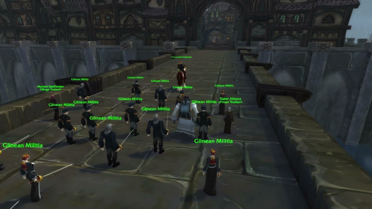 Battle For Gilneas City - Liam Greymane's Speech
