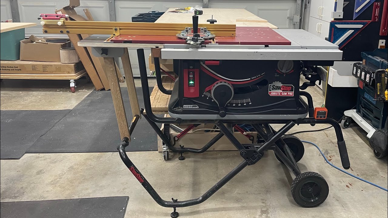 Saw Stop Jobsite Pro *Left Wing* Attachment
