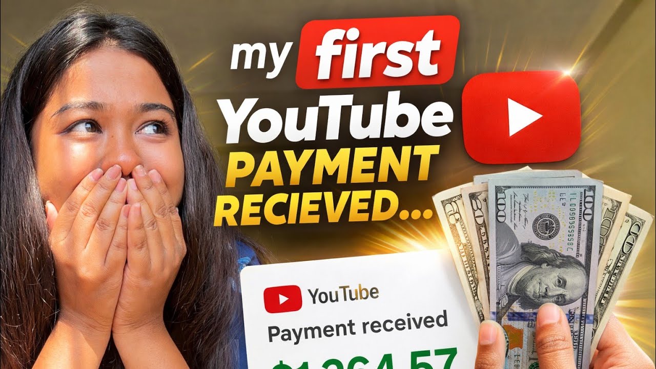 Мой ПЕРВЫЙ ПЛАТЕЖ на YouTube получен 😭🧿