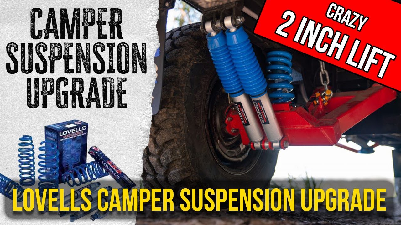 Installing Lovells Camper Trailer Suspension