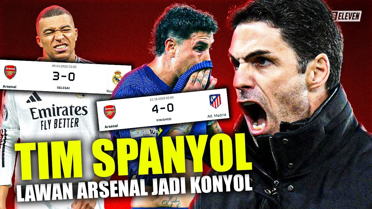 Mengapa Klub Spanyol Selalu Tumbang di Tangan Arsenal? | Arsenal Champions League