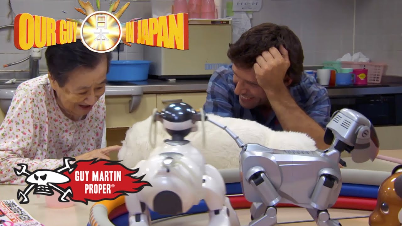 The Japanese retirement home using robots | Guy Martin Proper