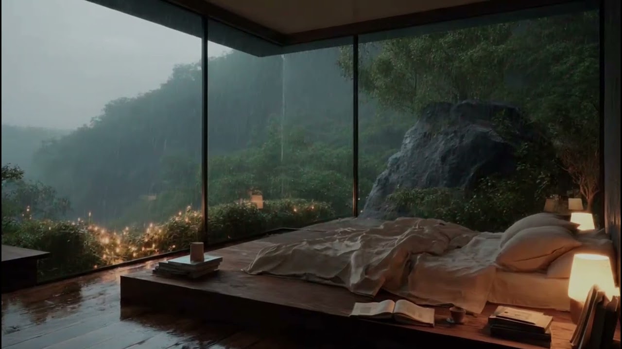 💻 Mins of Deep Work: Rain on a Tin Roof & Minimalist Piano (Focus Mode)