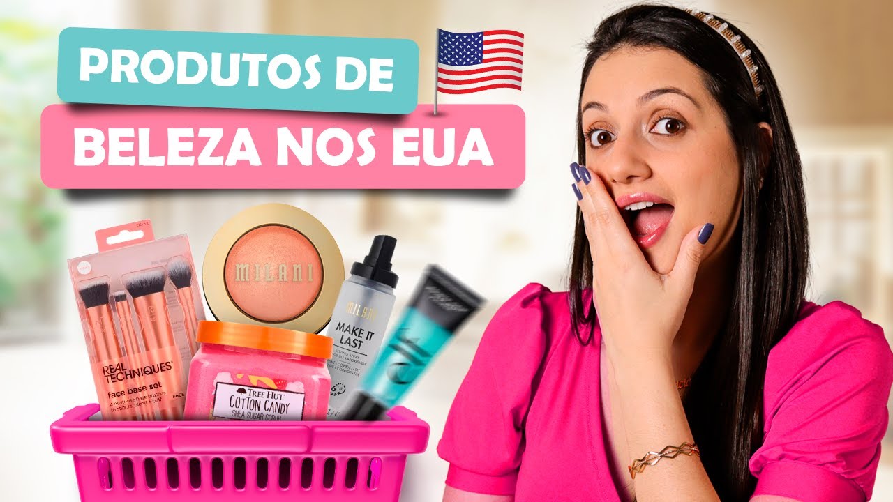 MINHAS COMPRINHAS DE BELEZA NOS EUA: MOSTREI TUDO QUE EU TROUXE DE VIAGEM!