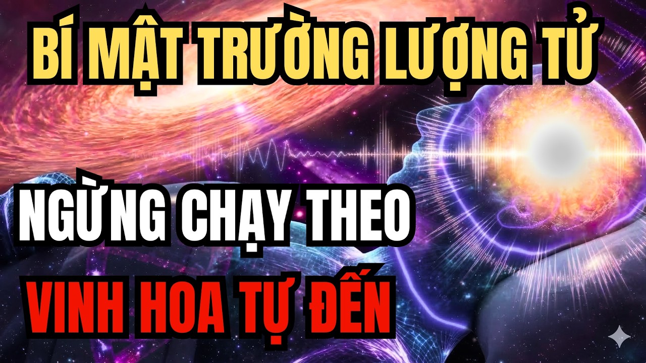 Bí Mật Trường Lượng Tử : Ngừng Gồng Ép, Vũ Trụ Sẽ Bẻ Lái Đưa Sự Giàu Có Đến Tận Tay Bạn