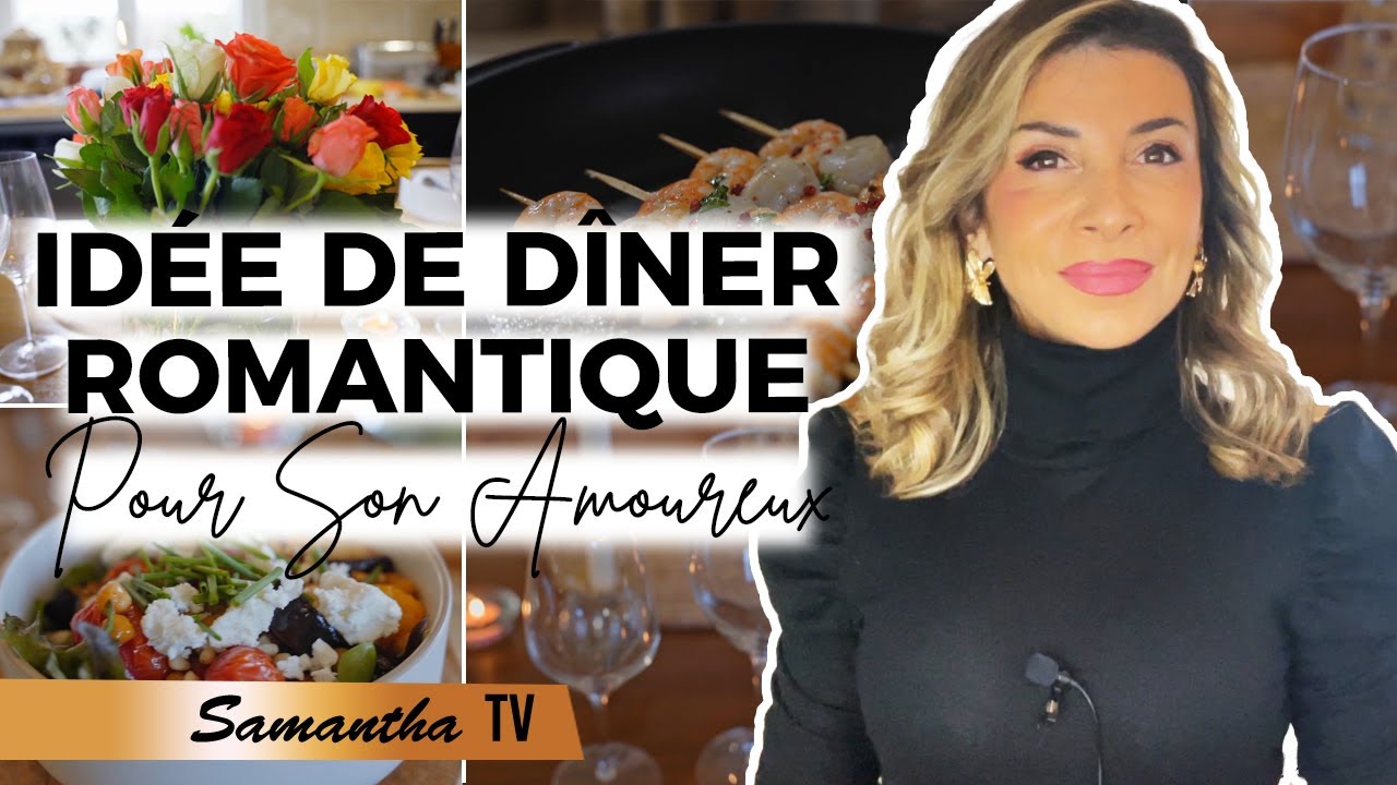 Diner romantique pour surprendre votre amoureux- Samantha Porpiglia Love coach