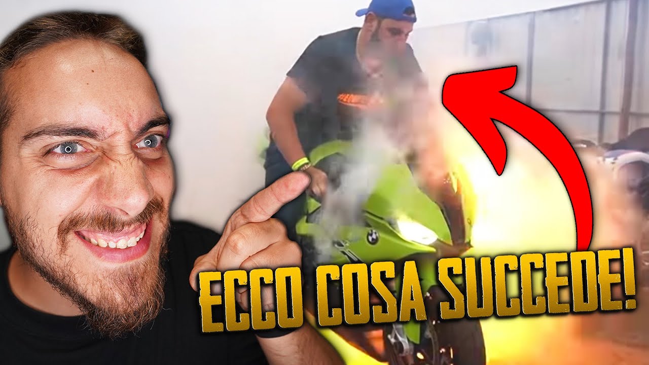 SI ATTEGGIA MA ESPLODE UNA S1000RR NUOVA - Spavald Late MOTORShow