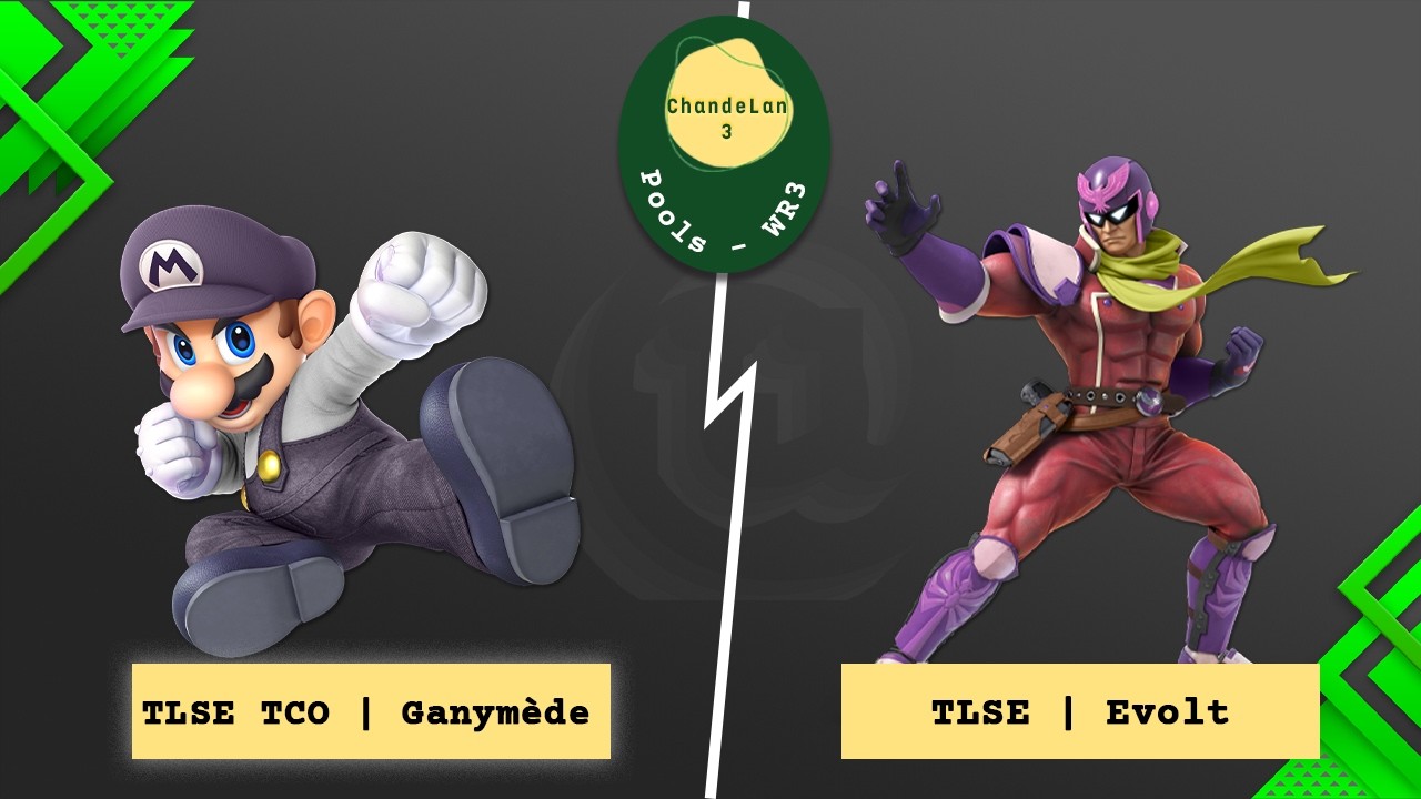 ChandeLan 3 2026 - Ganymède (Mario) vs Evolt (Cpt Falcon) - Pools Winners Round 3