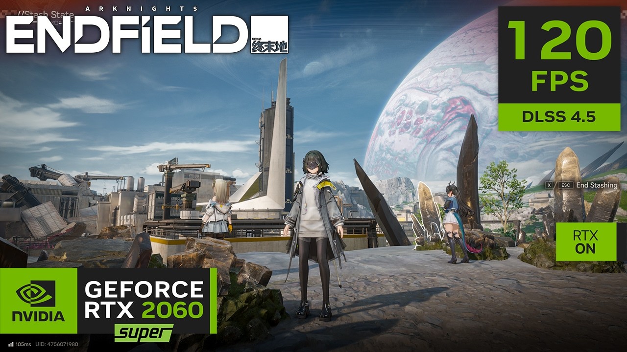 Arknights: Endfield – RTX 2060 Super | DLSS 4.5 | All Settings Tested