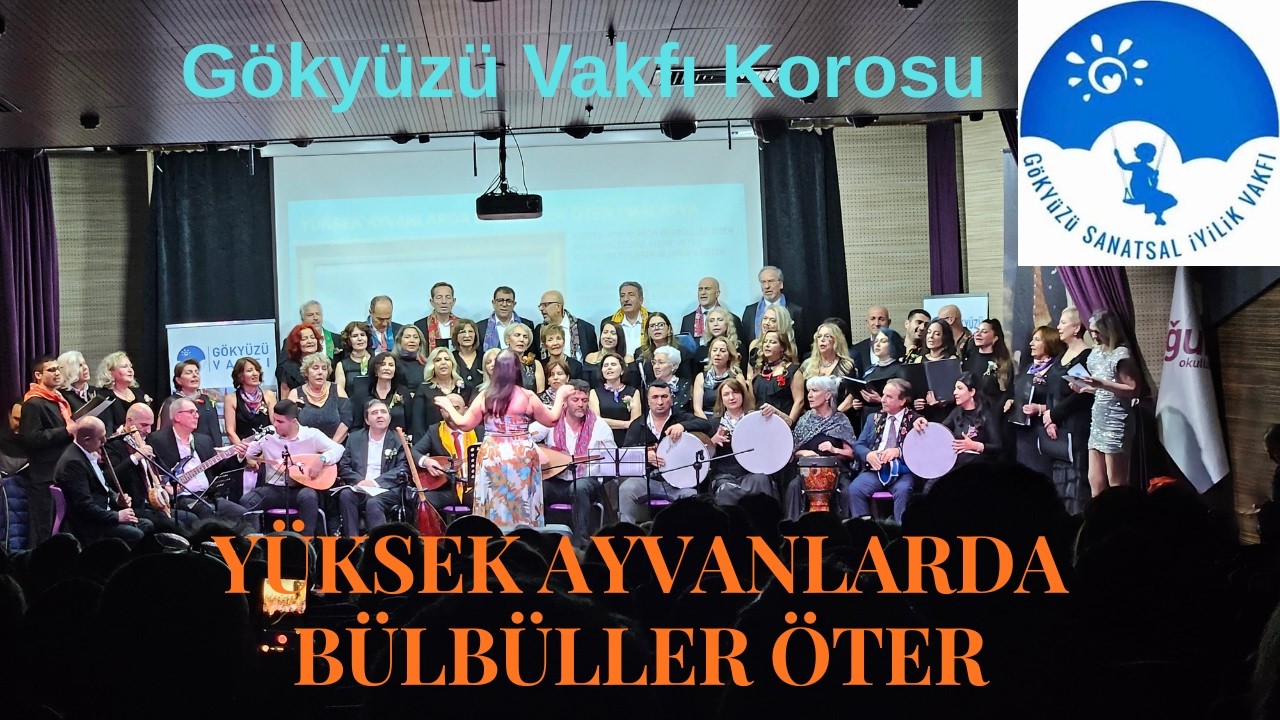 yüksek ayvanlarda bülbüller öter