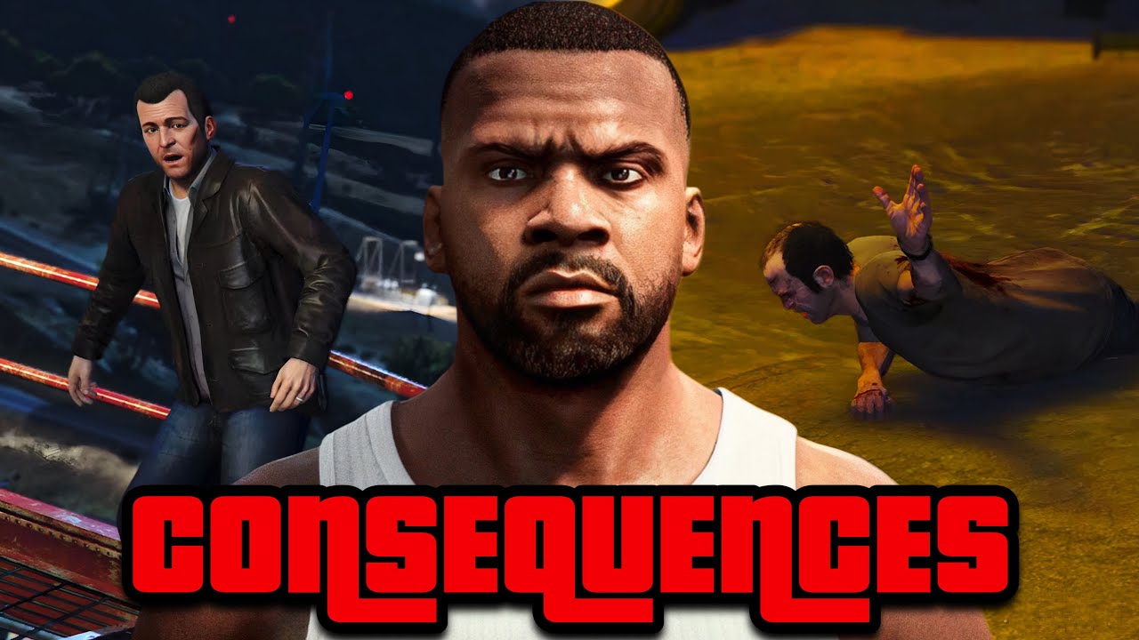Что произойдёт после того, как вы УБЬЁТЕ МАЙКЛА и ТРЕВОРА в GTA 5 — БЕЗ МОДОВ