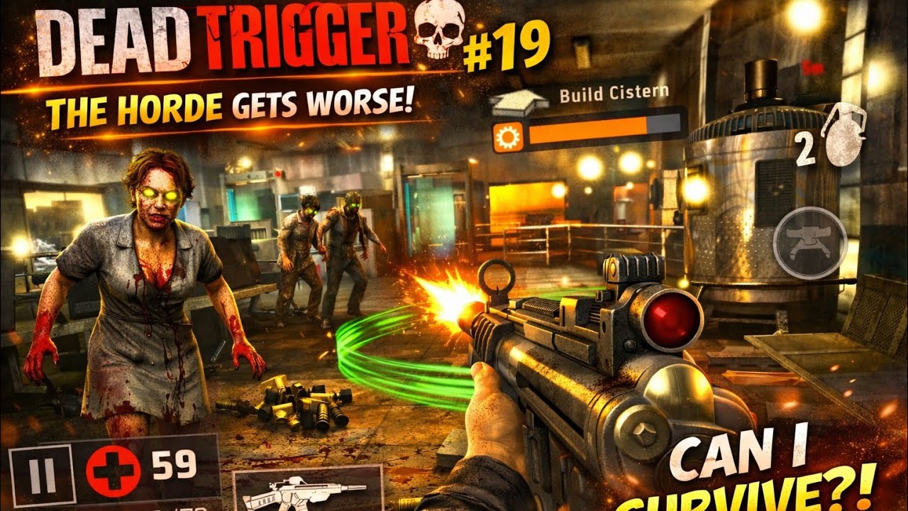 Dead Trigger 2 Episode 19 🔥 | Endless Zombie Horde Attack!
