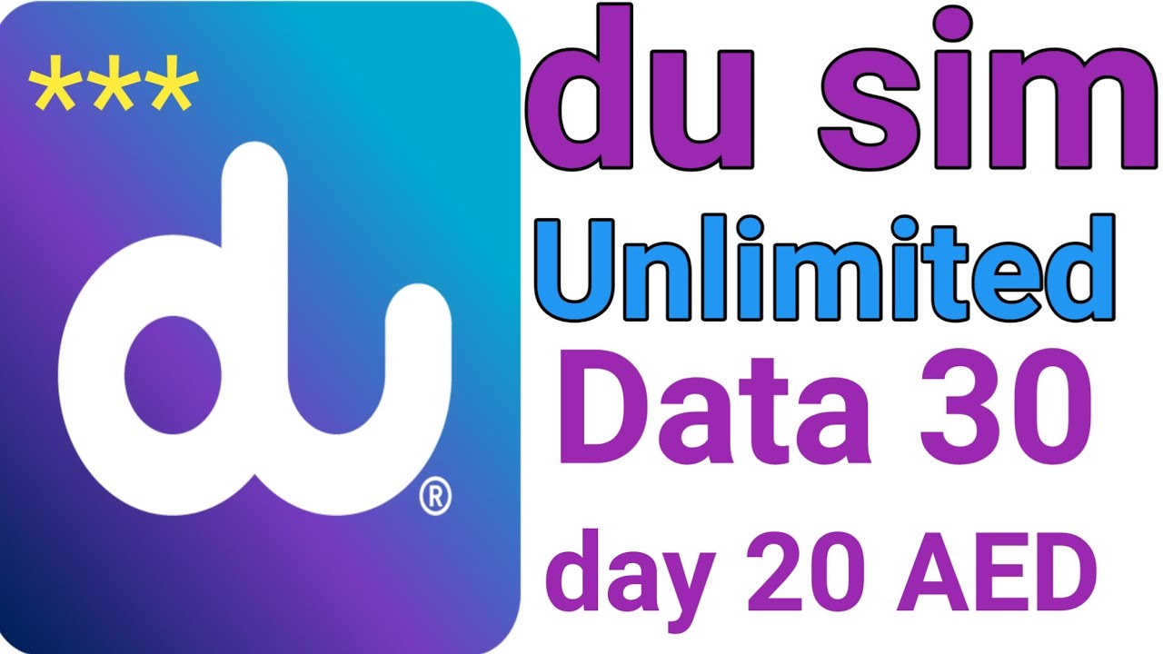 du unlimited data offer