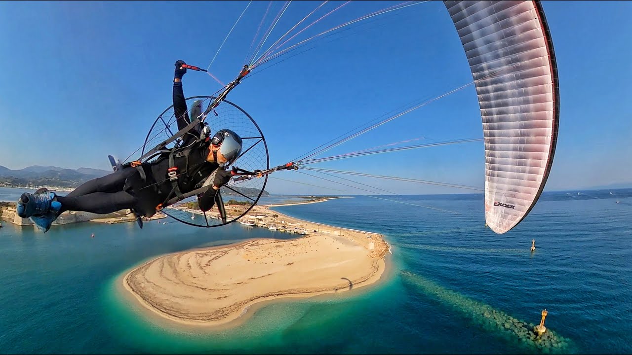 Sliding on Mirror, a paramotor movie filmed in north western greece.
