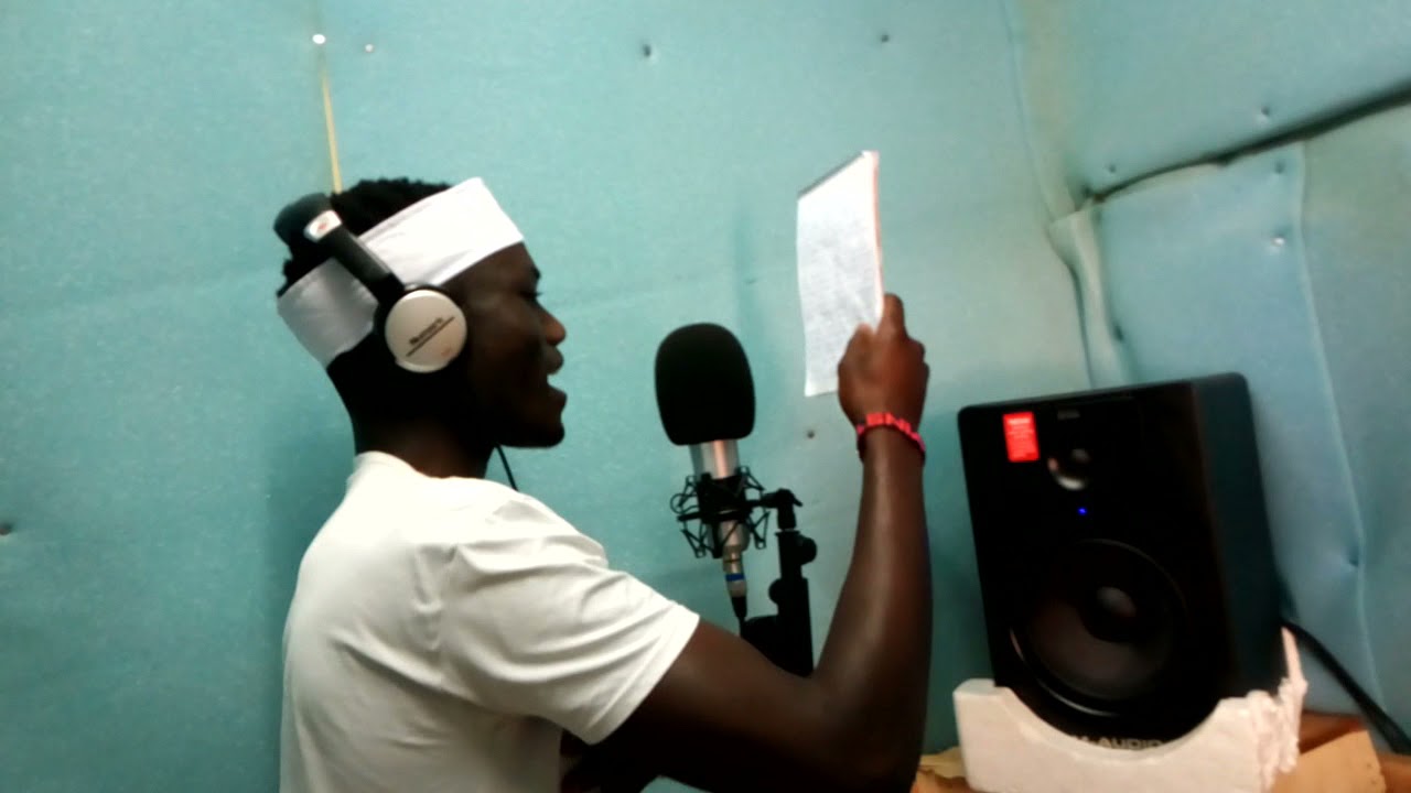 Sauti ya Vin Star studio live recording latest song (Simla)