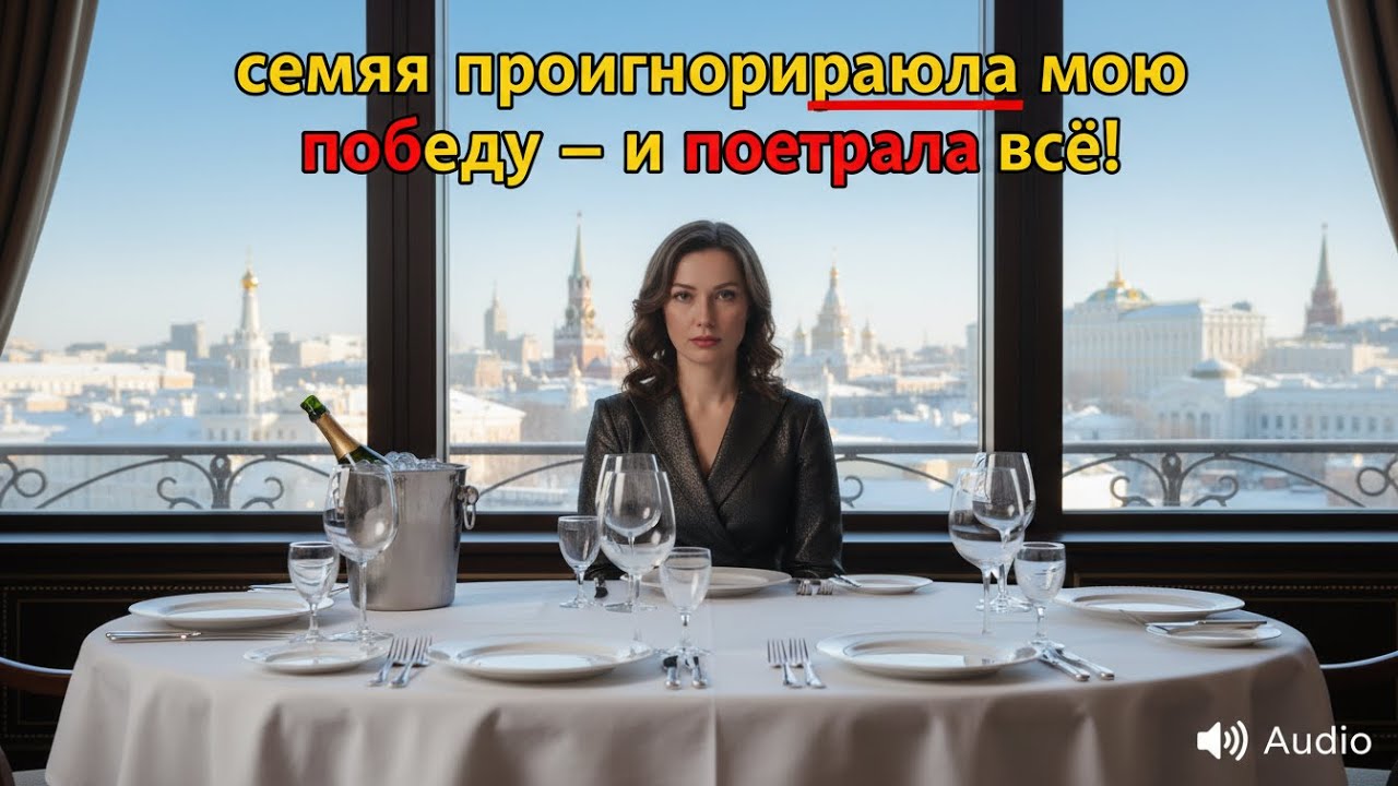 Семья пропустила мой триумф – и осталась без поддержки!