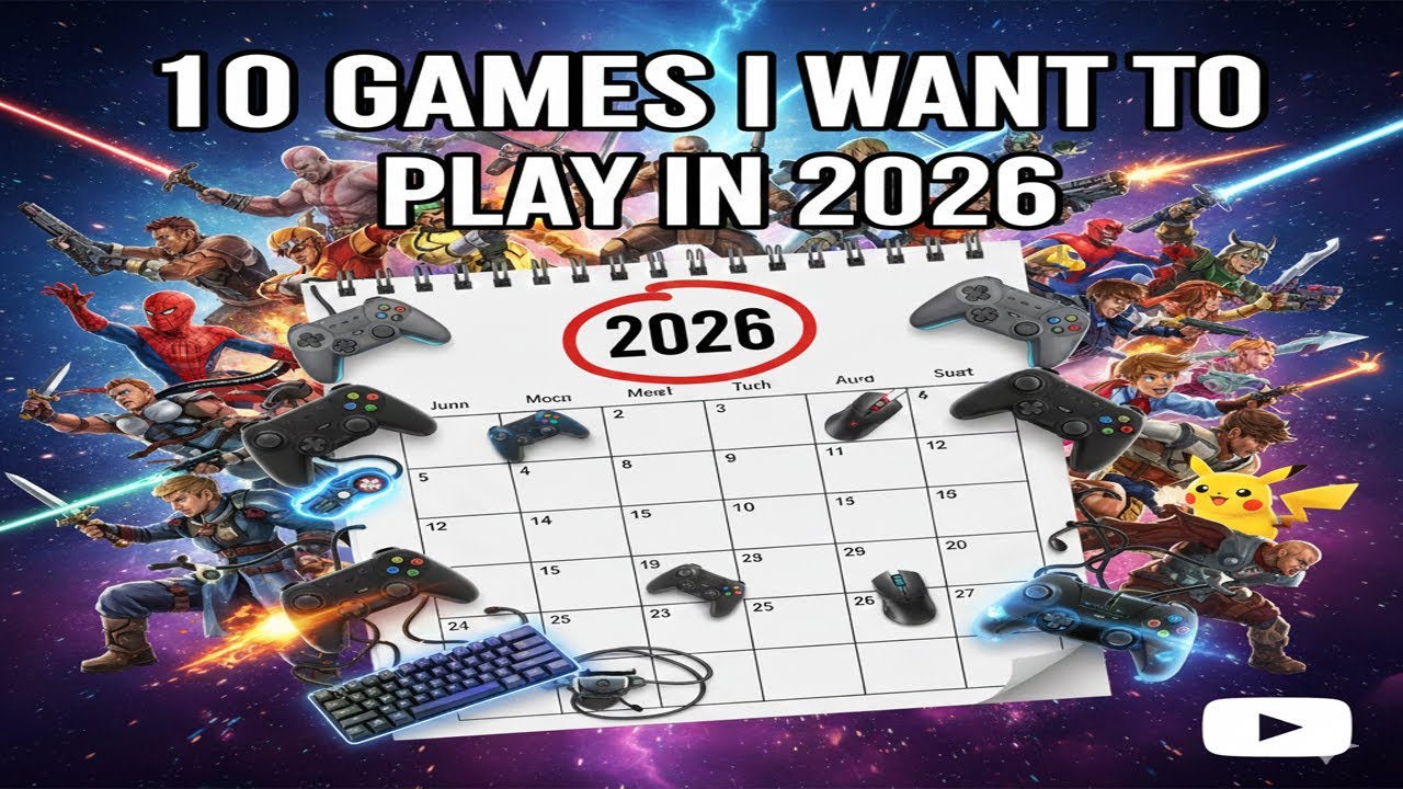 The Only 10 Games I Care About in 2026