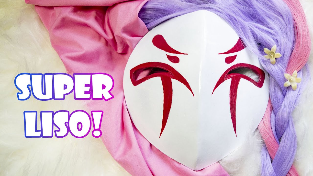 COMO FAZER - Kindred Florescer Espiritual TUTORIAL COSPLAY em E.V.A. #29 League of Legends DIY