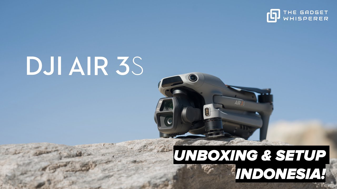 DJI AIR 3S | Unboxing & First Impression Indonesia