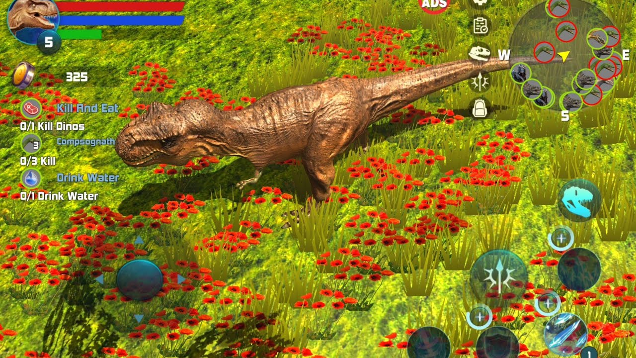 Dinosaur Game T-Rex Dino Android Gameplay 