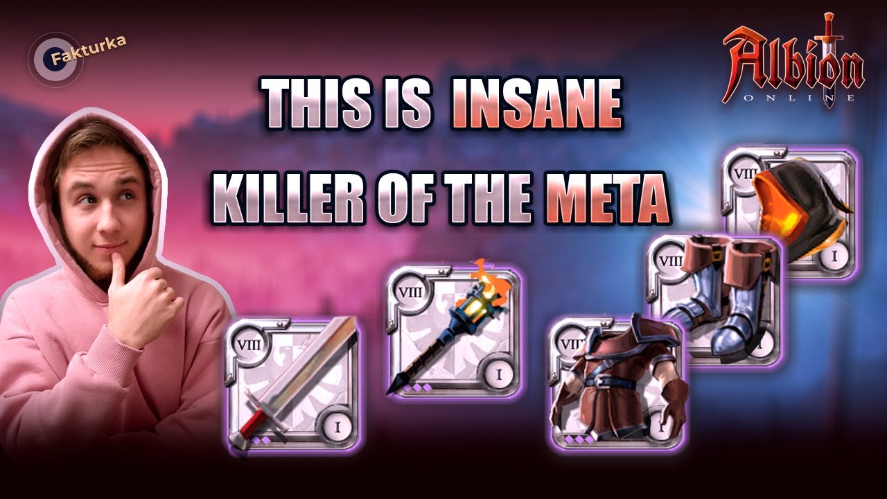 🦈INSANE BUILD - UNBEATBLE🦈Albion Online PVP