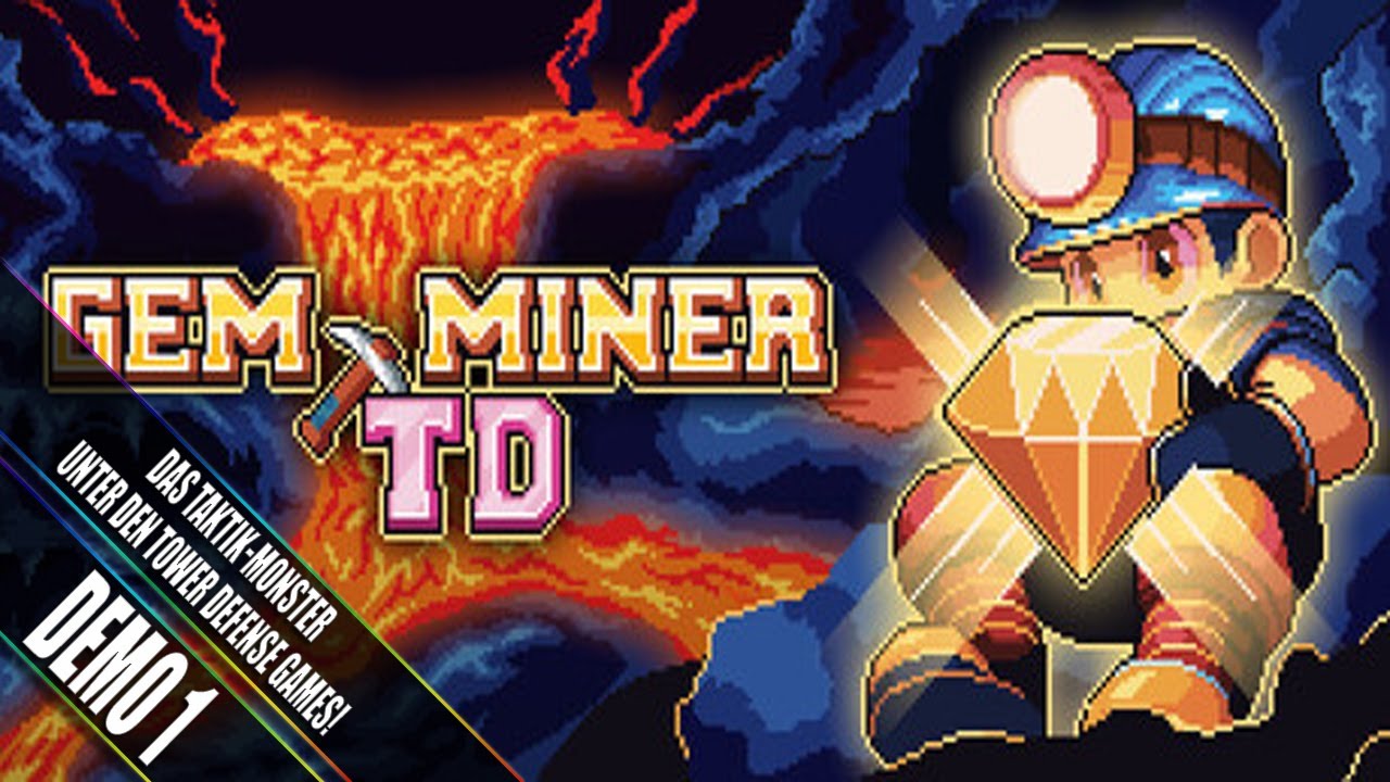 ✪ Das TAKTIK-MONSTER unter den Tower Defense Games! 💎 | Gem Miner TD ✪